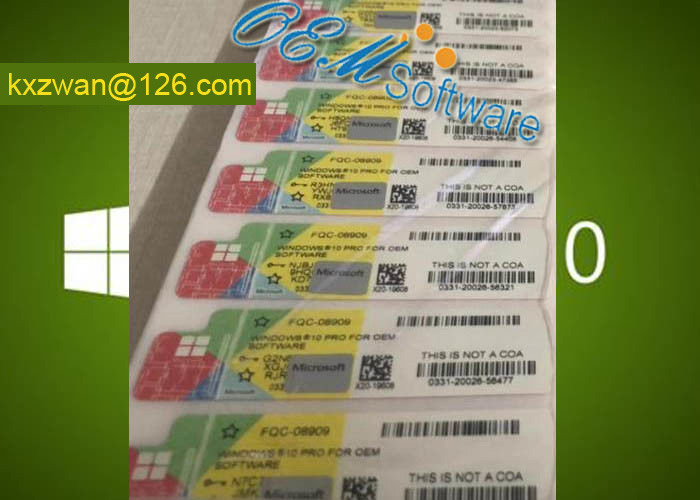 China DHL Shipping Windows 10 Professional Retail Key OEM Pack Available on sale