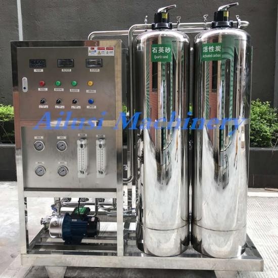 China Mineral Reverse Osmosis Water Treatment System SS304/SS316 Material drinking water treatment plant on sale
