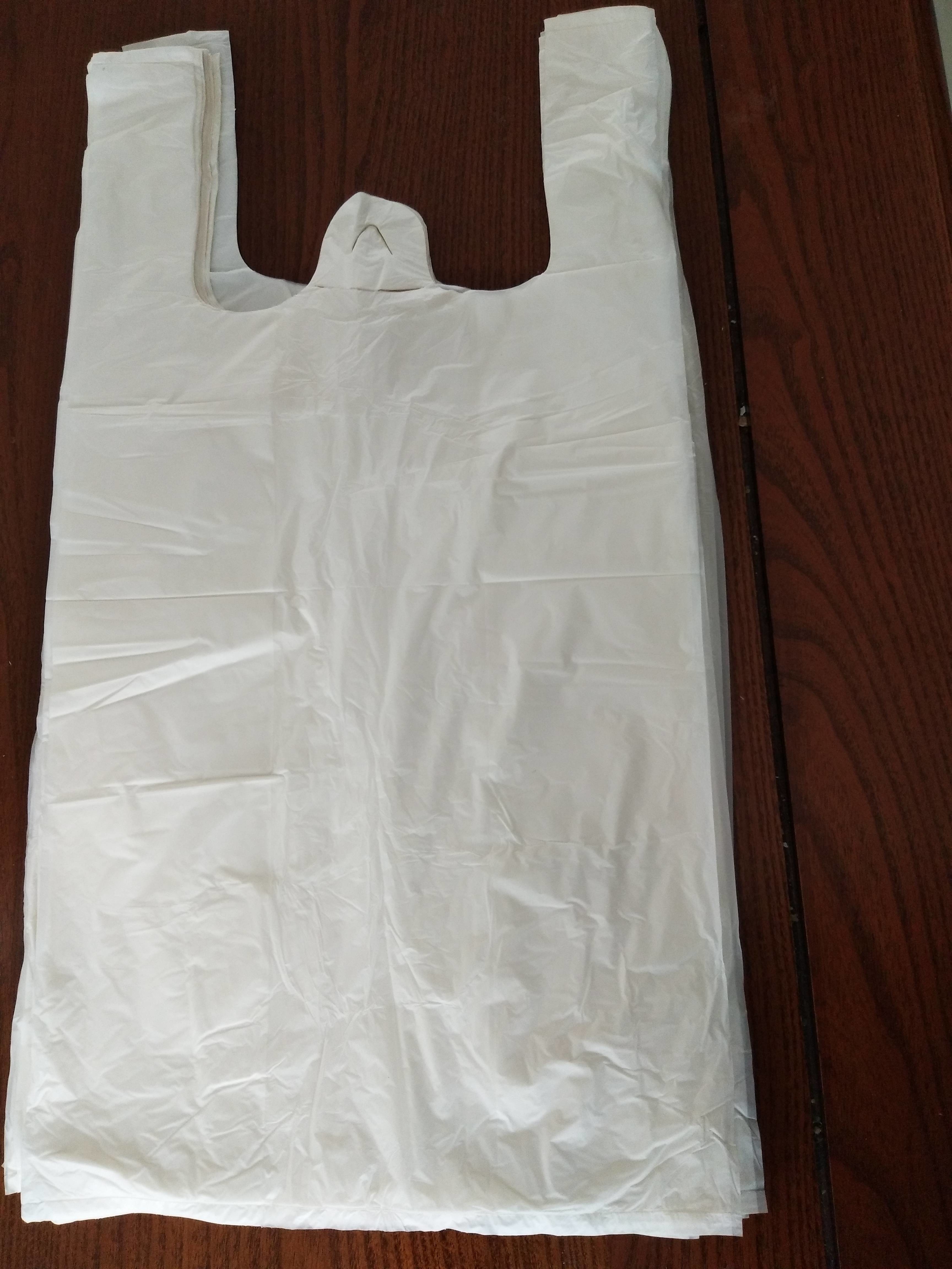 China Durable Environmentally Friendly Plastic Bags 30 +18 X 58 Cm Simple Design wholesale
