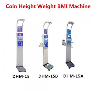 China Coin Operated Body Weight Height Scale , Professional Medical Grade Weight Scale wholesale