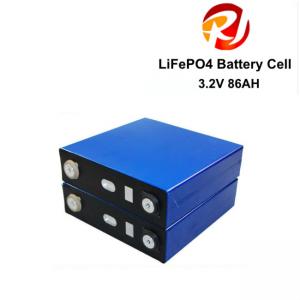China Rechargeable 3.2V 86Ah LiFePO4 Battery Cell Factory Price For EBike AGV Robot Lawn Mower wholesale