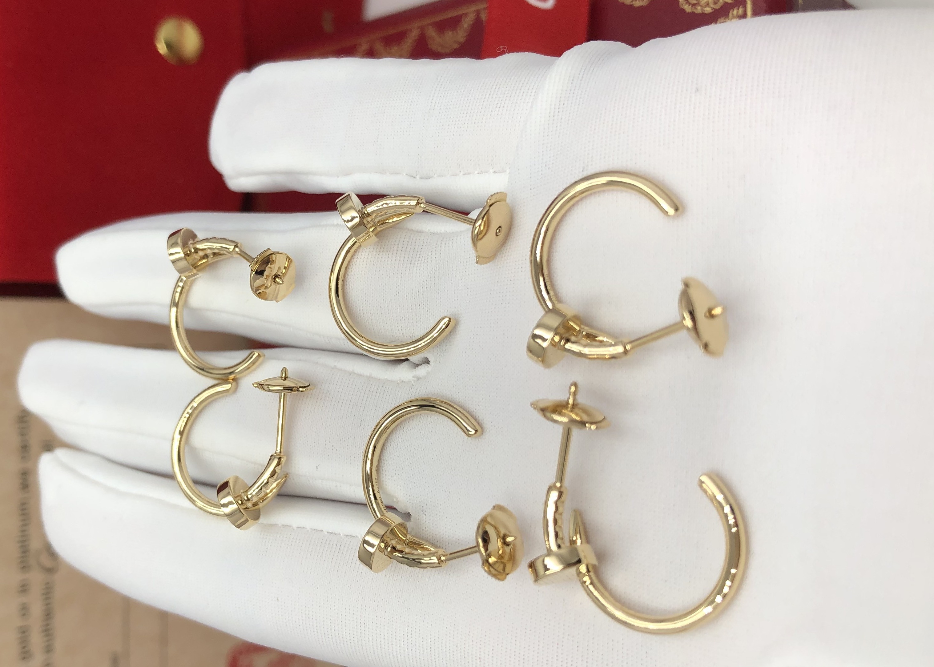 China Juste Un Clou 18K Gold Earrings wholesale
