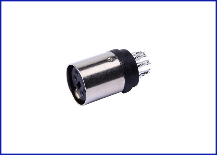 China MINI DIN 6P Solder type male connector wholesale