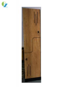 China Elegent New Design Z Shape Door Wooden Material Locker White & Natural Oak wholesale