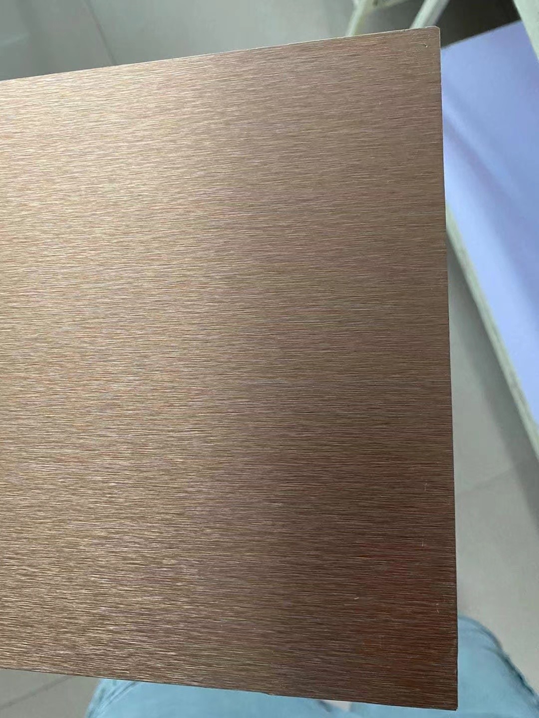 China Aluco Bond Aluminum Composite Panel With Steel Brushed Gold Brushed All Brushed Colors wholesale