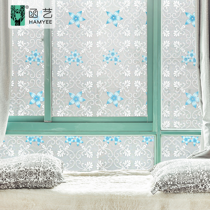 China 0.45*2m Decorative Privacy Window Film Light Protection 0.09mm 0.1mm wholesale