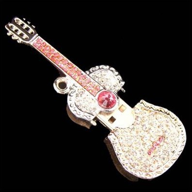 China High-speed Guitar shape Jewelry USB Flash Drive Jewelry.05  wholesale