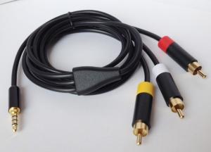 China For XBOX 360 E AV Cable Audio vedio for XBOX 360 Elite Paypal accepted on sale