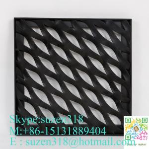 China decorative ceiling aluminum expanded metal mesh sheet factory wholesale