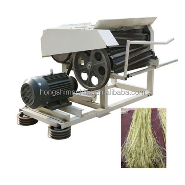 China Farmer hemp jute peeling machine/Ramie sisal fiber extraction machine/Kenaf abaca fiber extractor decorticator machine wholesale