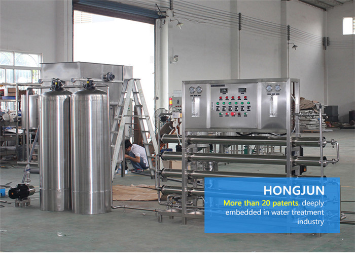 China High Accuracy Reverse Osmosis Water Purification Equipment 250-100000 Lph Production Capacity on sale