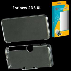China Crystal Protective Hard Cover Case For Nintendo NEW 2DSLLXL Clear Case on sale