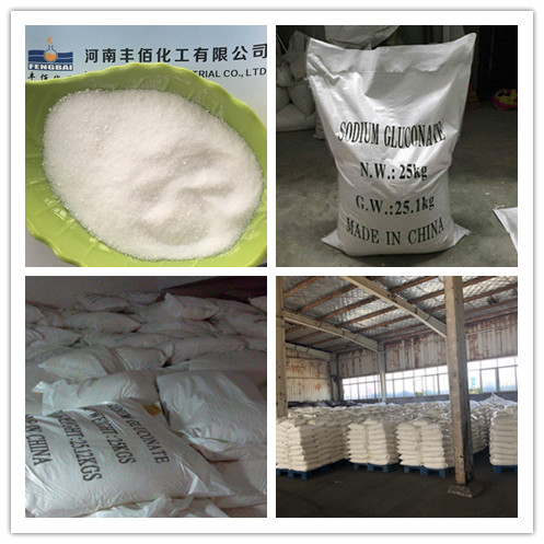 Food Grade Gluconate Sodium 99%min For Concrete Superplasticizer