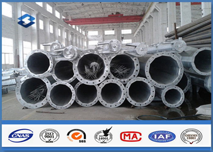 China HDG Electrical Tubular Steel Pole High strength low alloy structural steels wholesale
