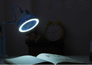China Clip desk lamp fan rechargeable baby car clip fan mini clip on fan with led light wholesale
