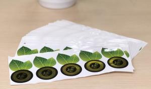 Non Toxic Adhesive Paper Labels For Beer / Wine Bottle Packaging