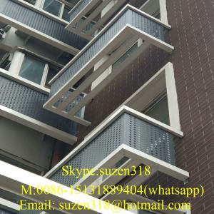 China aluminium perforated facade panel / aluminum perforated ceiling panel wholesale