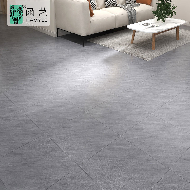 China Decoration Vinyl Flooring Sticker Waterproof Oilproof Easy To Diy Back With Glue wholesale