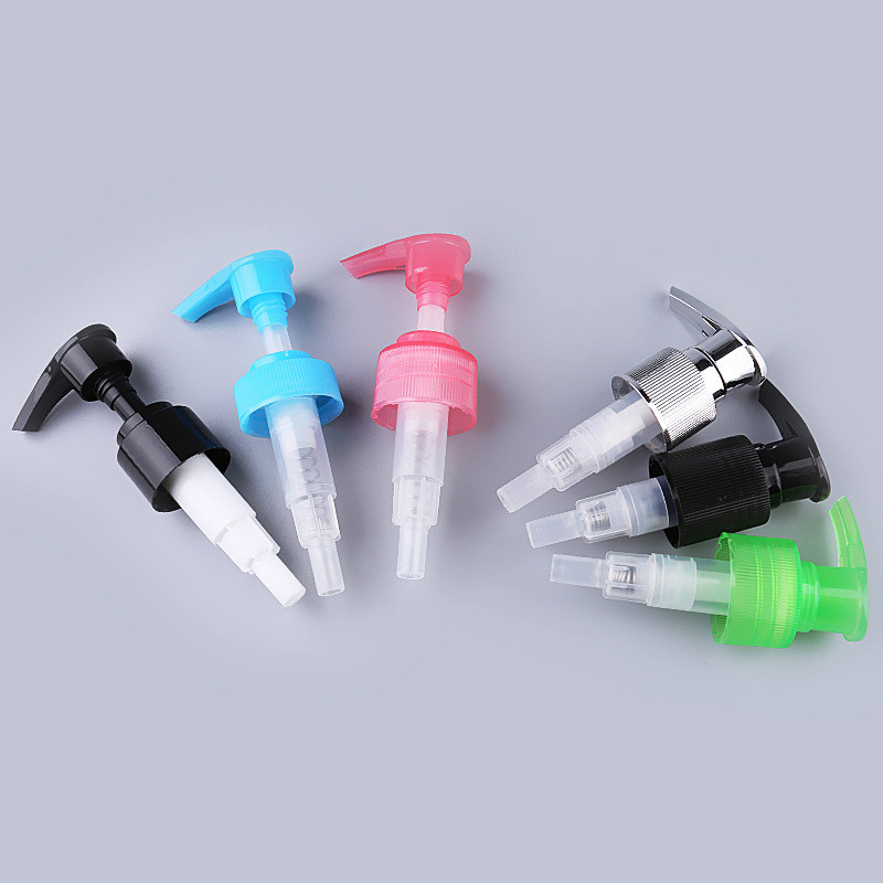 China smooth left right opening cosmetic lotion pump sprayer head wholesale