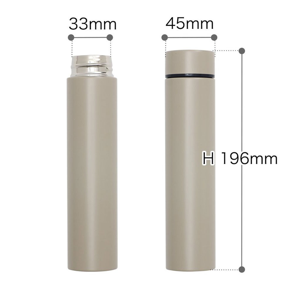 China 7 Ounce 45mmx196mm Stainless Steel 200ml Thermos Flask wholesale