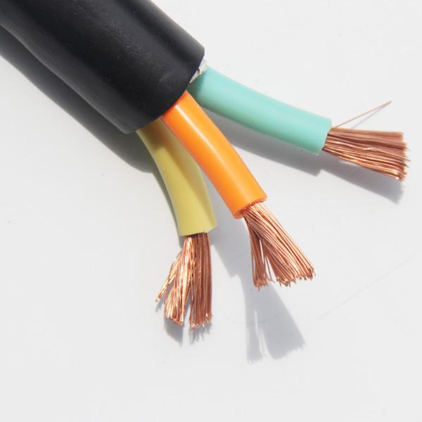 300/500v Yc 1 .5mm2 2.5mm2 Rubber Submersible Cable With Rubber Jacket