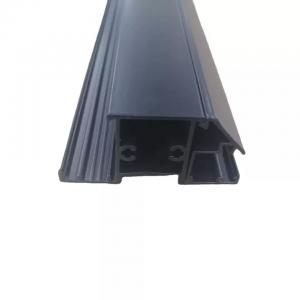 China Anodized 6063 Black Aluminium Window System Set For Casement Supporting Match wholesale