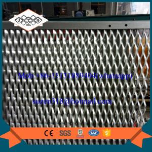 China China facade aluminum expanded metal mesh with powder coating wholesale