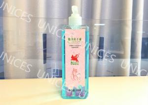 China Blue Liquid Antibacterial Hand Sanitizer , Sterilized Antimicrobial Hand Sanitizer wholesale