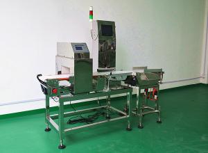 China Combined Metal Detector & Check Weigher Machine Small Foods / Product Checking Use wholesale