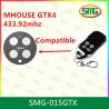 Buy cheap SMG-015GTX Mhouse Gtx4, Gtx4c, Tx4 Compatible Remote Control Replacement from wholesalers