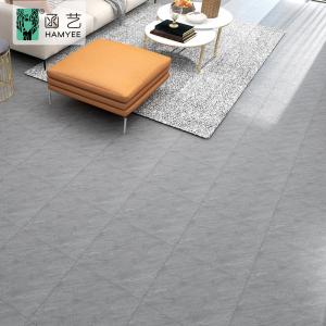 China Grey Peel And Stick Waterproof Vinyl Flooring Fireproof Floor Tile For Bedroom wholesale