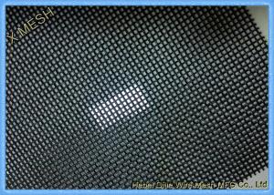 China Vinyl Coated Pet Proof Flyscreen Mesh With Black Color North America Standards on sale