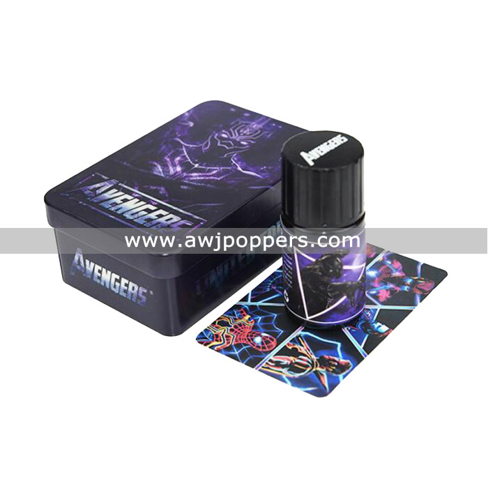 China AWJpoppers Wholesale 40ML Iron Box Black Panther Poppers Strong Poppers for Gay wholesale