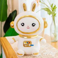 China AZO Free Nontoxic Cuddly Space Rabbit Plush Toy for sale