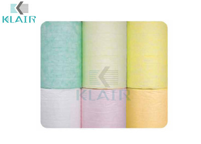 China Synthetic Bag Air Filters Material Roll / Single Pockets With Efficiency F5 F6 F7 F8 F9 wholesale