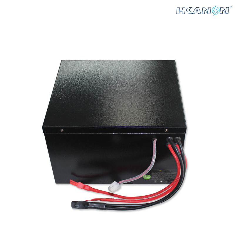 China E - Bike Lithium Ion 72v Battery Pack 30ah Deep Cycle With Metal Iron Box wholesale