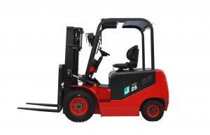 China AC Drive Battery Powered Forklift , 4 Wheel Electric Forklift 2.5 Ton Lifting Capacity wholesale