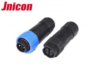 China M16 Outdoor Waterproof Male Female Wire Connectors IP67 Male Female 2 Pin Push Locking wholesale