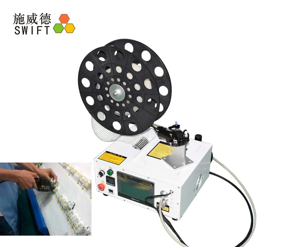China Reel Cable Tie Installation Tool With PLC Control System And Touch Panel wholesale