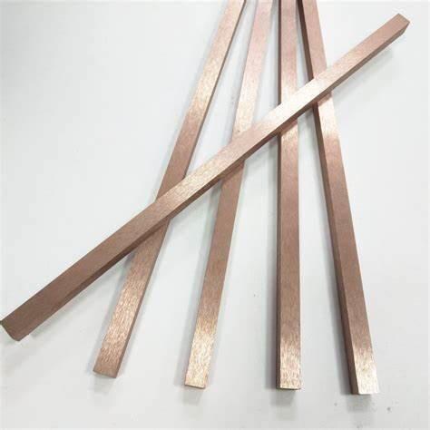 ISO14001 75WCu Bright Surface Copper Tungsten Bar