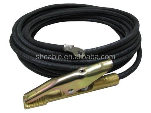 Single Core Rubber Submersible Cable 300/500v Welding Machines Use Pure Copper Yh