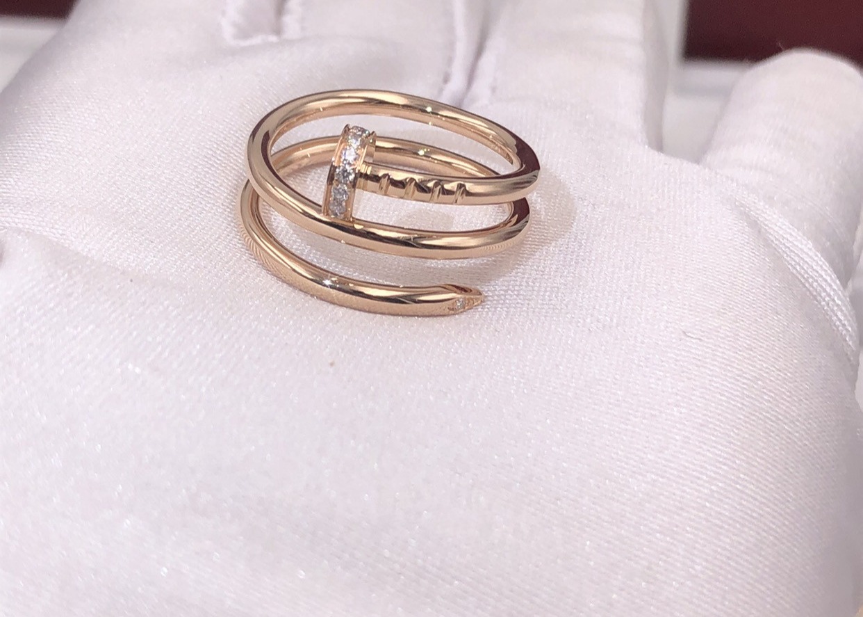 China Juste Un Clou 18K Gold Engagement Ring wholesale