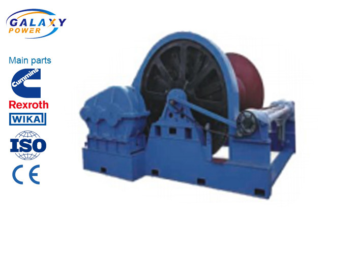 China Road Bridge Project Large Winch 100-650KN For Factory Mine Engineering Steel Installation wholesale