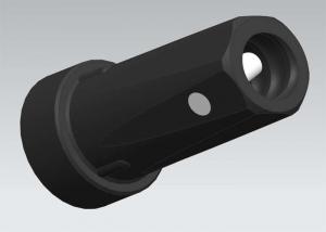 China Fiberglass Hollow Rod GFRP Flat Nut Corrosion Resistant 40mm wholesale