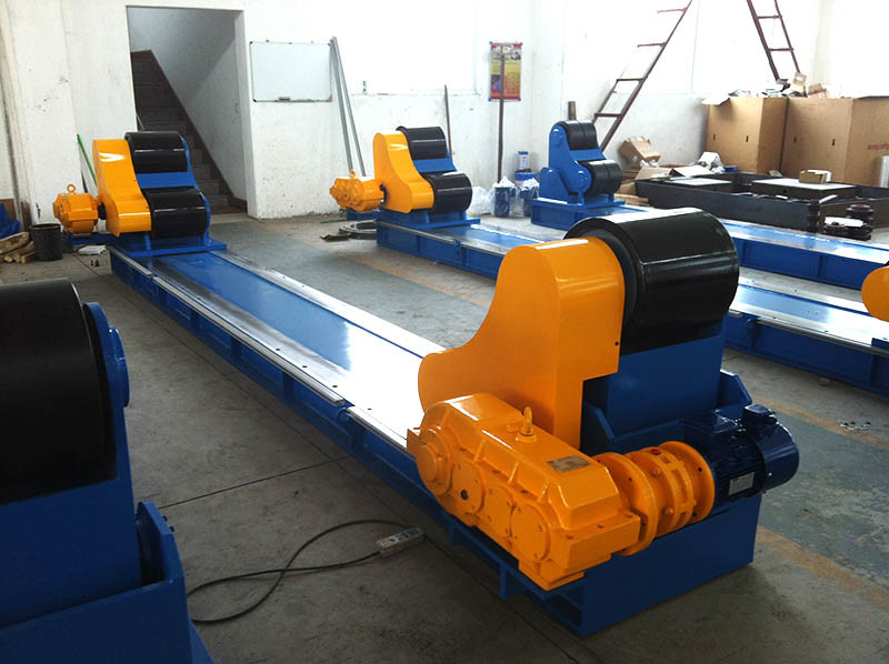 China Heavy Duty Tank Turning Rolls with Automatic Bolt Adjustment Electric Control System wholesale