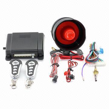 Mini Design Car Alarm System with Trunk Opener for Central/South America