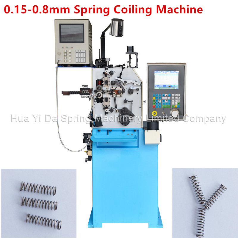Quality Custom CNC Spring Machine / Spiral Spring Machine For Wire Size 0.8mm for sale