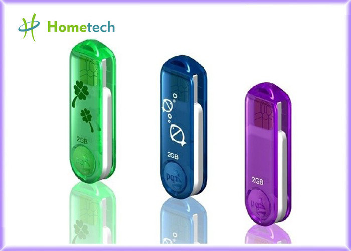 China Transparent Plastic Twist USB Sticks High Speed WITH Personalized wholesale