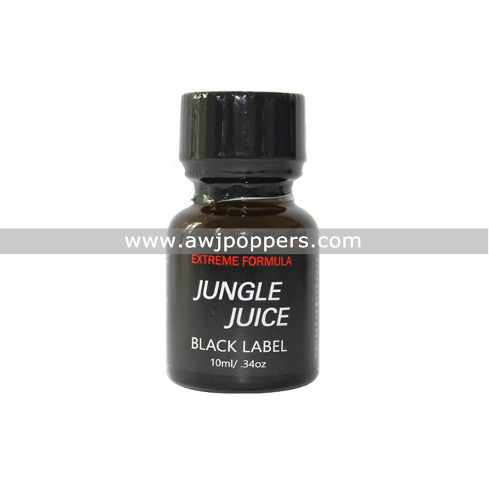 China AWJpoppers 10ML PWD Extreme Formula Jungle Juice Black Label Strong Poppers for Gay wholesale