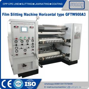 China 0.012-0.12mm Plastic Film Film Slitter Rewinder Machine High Speed wholesale